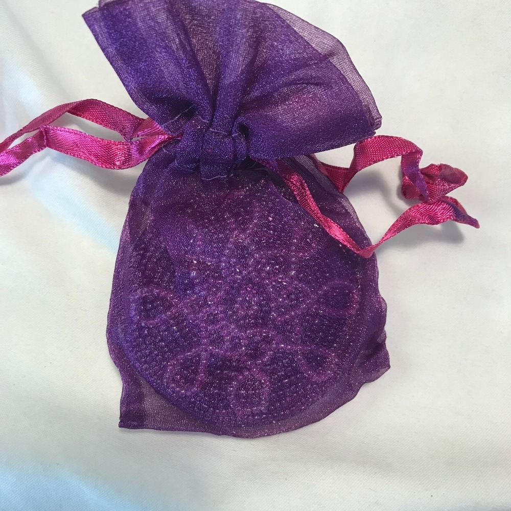 Mark by Avon 2005 Karmala Beaded Mirror purple - Picture 4 of 7